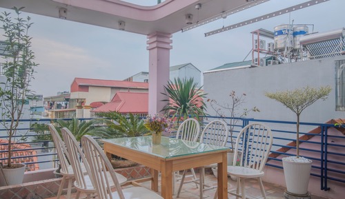Deluxe Double Room, Balcony, City View