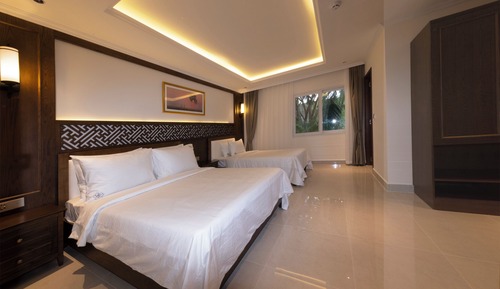 Family Twin Room, 1 Bedroom, Garden View