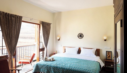 Luxury Double Room, Balcony, Mountain View