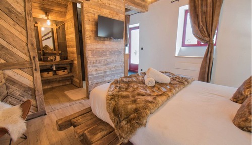 La Chaleureuse - Chambre Double Deluxe- vue jardin
