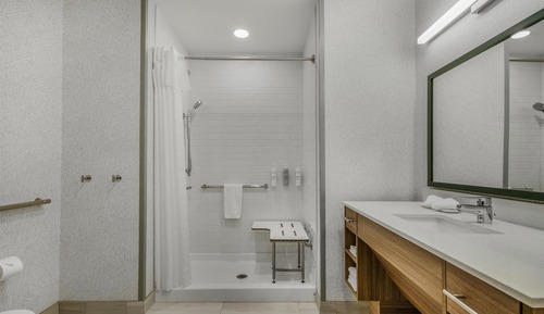 Suite, 2 Queen Beds, Accessible (Mobility & Hearing, Roll-In Shower)