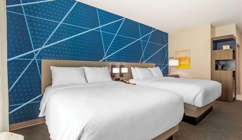 Double Room, 2 Queen Beds, Accessible, Non Smoking