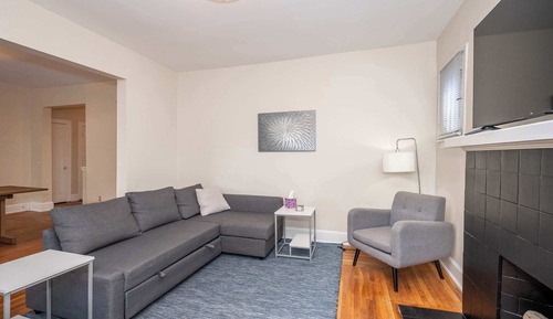 Apartment, 1 Queen Bed with Sofa bed, Kitchen, Garden View