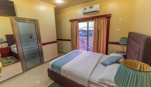 Single Room, 1 Double Bed, Balcony, City View
