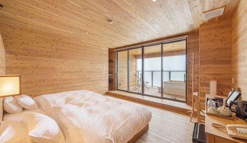 Room with Private Open-air Bath, Deluxe Twin, Non Smoking
