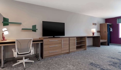 Suite, 1 King Bed, Accessible (Roll-In Shower)