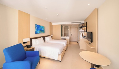 Deluxe Twin Room, Balcony, Sea View