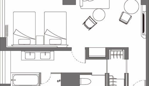 Signature Corner King, 1 King Bed, Non Smoking, Corner