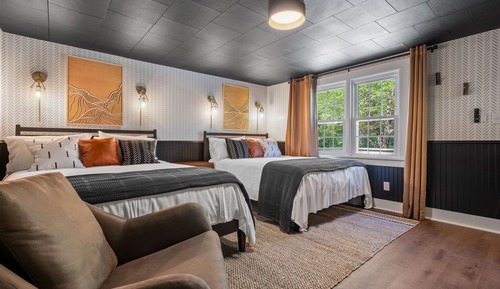 Standard Room, 2 Queen Beds, Non Smoking, Balcony