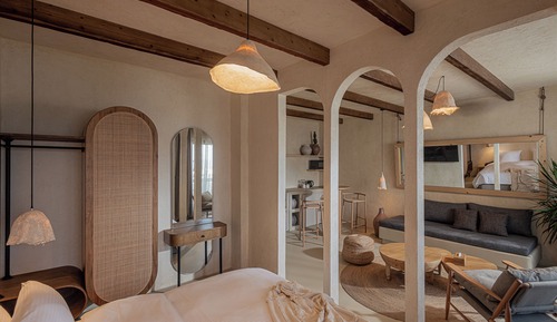 Superior Suite, 1 Bedroom, Jetted Tub, Sea View