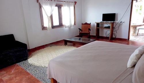 Basic Single Room, Patio, Hill View