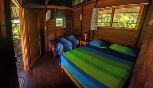 Family Cabin, Multiple Beds, Ensuite, Garden View