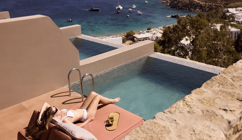 Ethereum Sea View Suite with Private Heated Pool