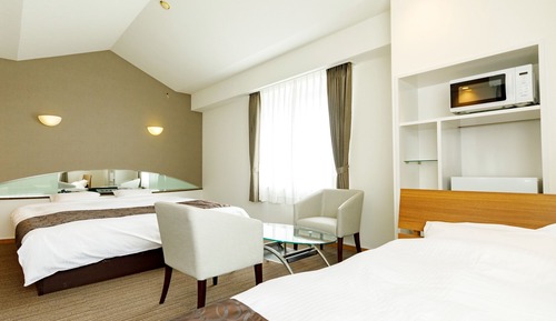 Deluxe Double + Single Room, Ocean V, Higher floor, Non Smoking