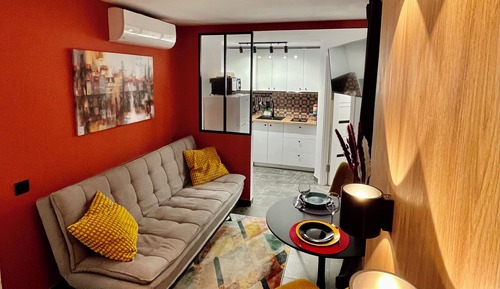 Comfort Apartment, 1 Queen Bed with Sofa bed, Courtyard Area