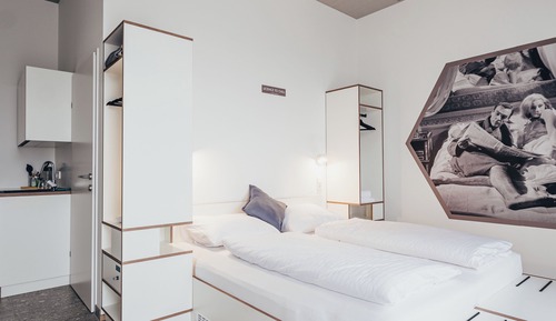 Apartment mit Infrarotkabine