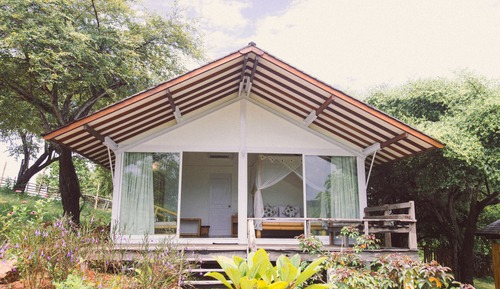 Deluxe Double or Twin Room, Garden View (Hill Side Bungalow)