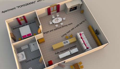 Deluxe Apartment, 1 Bedroom, Non Smoking, Vineyard View