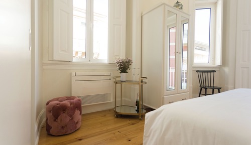 Double Room, 1 Queen Bed, Balcony, Garden View