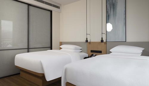 Premium Room, 2 Double Beds, Mountain View