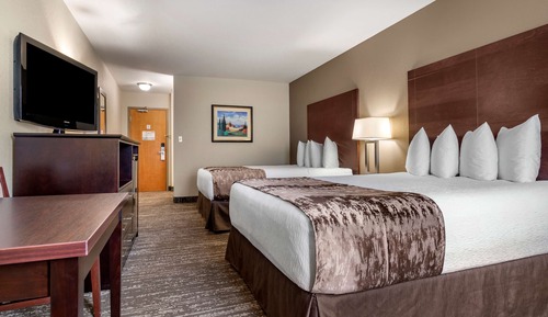 Standard Room, 2 Queen Beds, Non Smoking, Refrigerator (Pet Friendly)