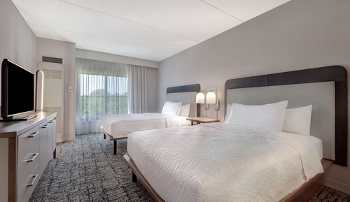 Suite, 2 Double Beds, Accessible, Non Smoking (Hearing)