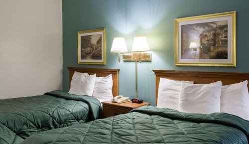 Standard Double Room, 2 Double Beds, Smoking