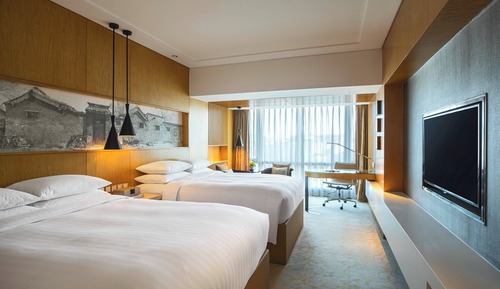 Room, 2 Double Beds (View)