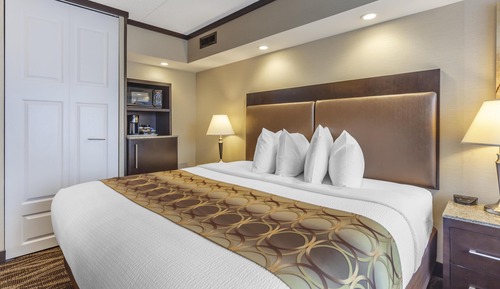 Standard Room, 1 King Bed, Non Smoking, Refrigerator & Microwave