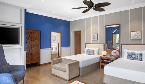 Premium Villa Room Garden View Twin Bed