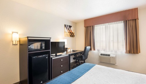 Standard Room, 1 Queen Bed, Non Smoking, Refrigerator & Microwave