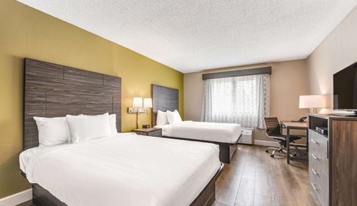 Standard Room, 2 Double Beds, Accessible, Refrigerator & Microwave