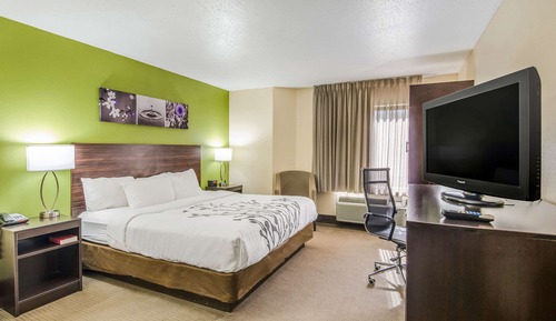 1 King Bed