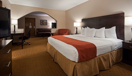 Suite, 1 King Bed with Sofa bed, Non Smoking, Kitchenette (with Sofabed)
