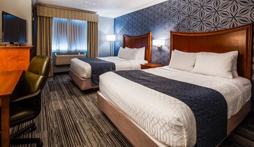 Standard Room, 2 Queen Beds, Non Smoking, Refrigerator