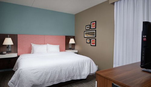 Suite, 1 King Bed, Accessible, Bathtub