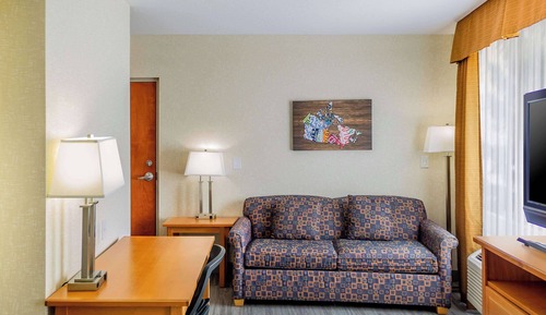 Suite, 1 Queen Bed with Sofa bed, Non Smoking