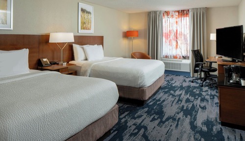 Standard Room, 2 Queen Beds, Non Smoking, View