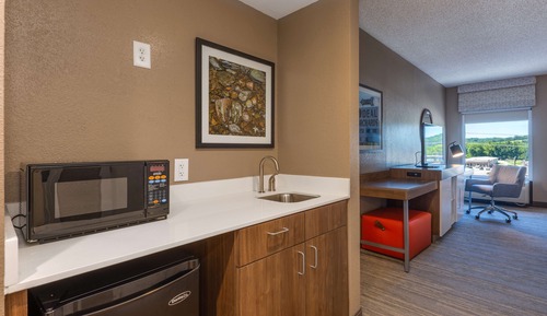 Studio, 1 King Bed, Accessible (Mobility & Hearing, Roll-in Shower)