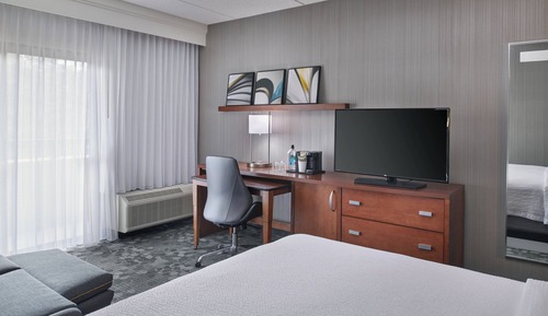 Room, 1 King Bed with Sofa bed (Hearing Accessible)