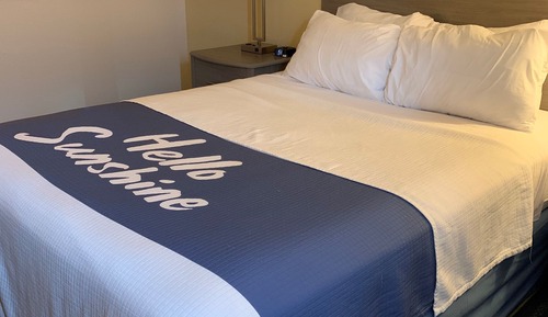 1 Queen Bed, Mobility Accessible Room, Roll-In Shower, Non-Smoking