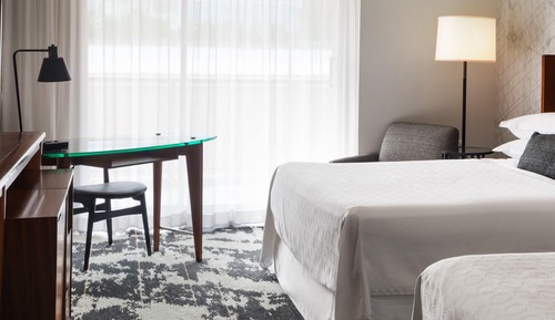 Traditional Room, 2 Queen Beds, Non Smoking, City View (Balcony)