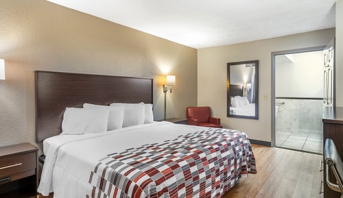 Deluxe Room, 1 King Bed, Accessible, Non Smoking (Roll-In Shower)