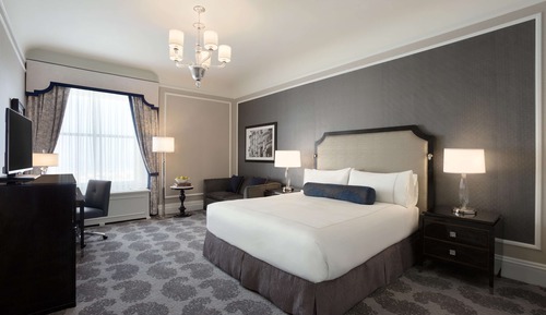 Fairmont, Room, 1 King Bed with Sofa bed