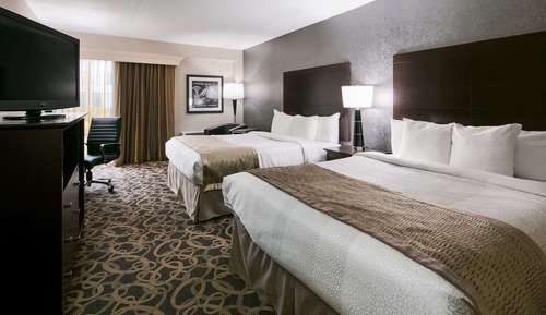 Standard Room, 2 Queen Beds, Accessible, Bathtub