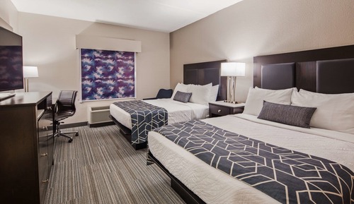 Suite, 2 Queen Beds, Accessible, Refrigerator & Microwave (with Sofabed)