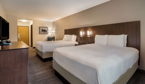 Standard Room, 2 Queen Beds, Accessible, Bathtub