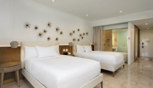 Premium Room, 2 Double Beds, Garden View
