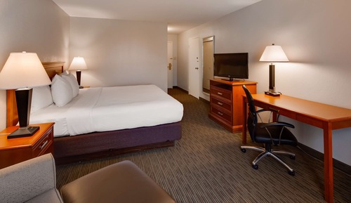 Standard Room, 1 Queen Bed, Accessible, Refrigerator & Microwave