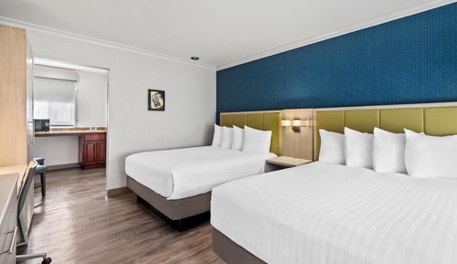 Standard Room, 2 Queen Beds, Non Smoking, Refrigerator & Microwave (Pet Friendly)